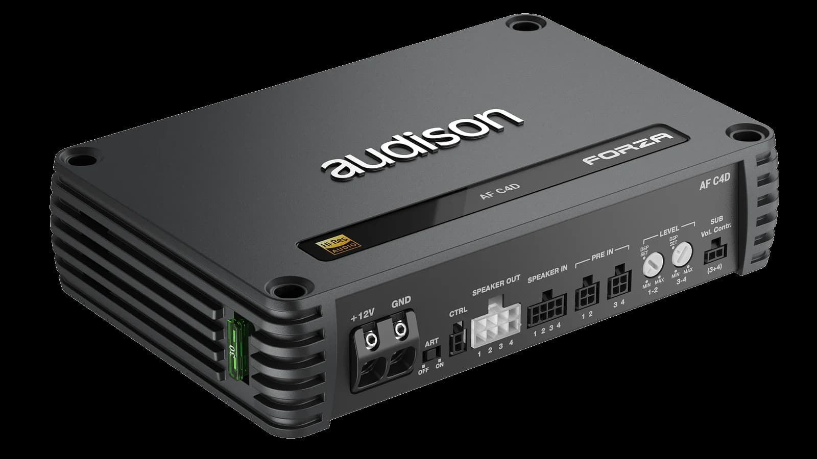 AF C4D 4-Channel D-class Fully Bridgeable Amplifier