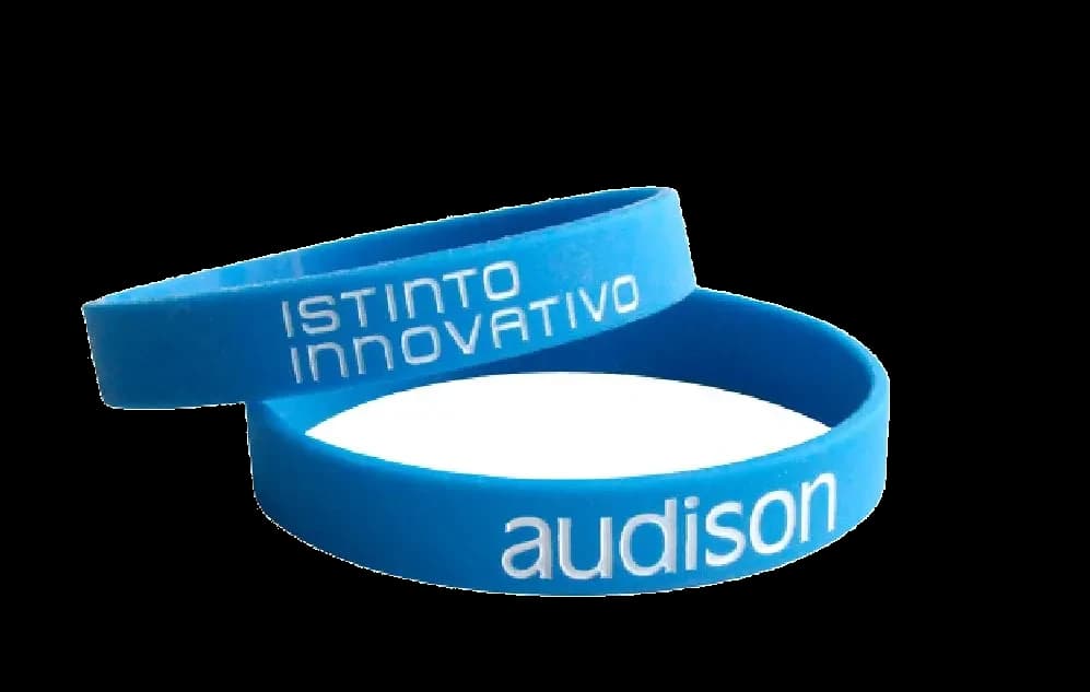 AUDISON BLUE BRACELET - RUBBER WRISTBAND Various