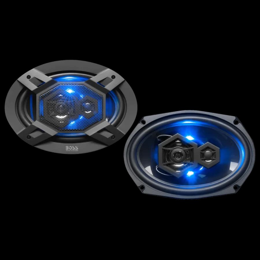 6x9-Inch 3-Way Coaxial Speakers