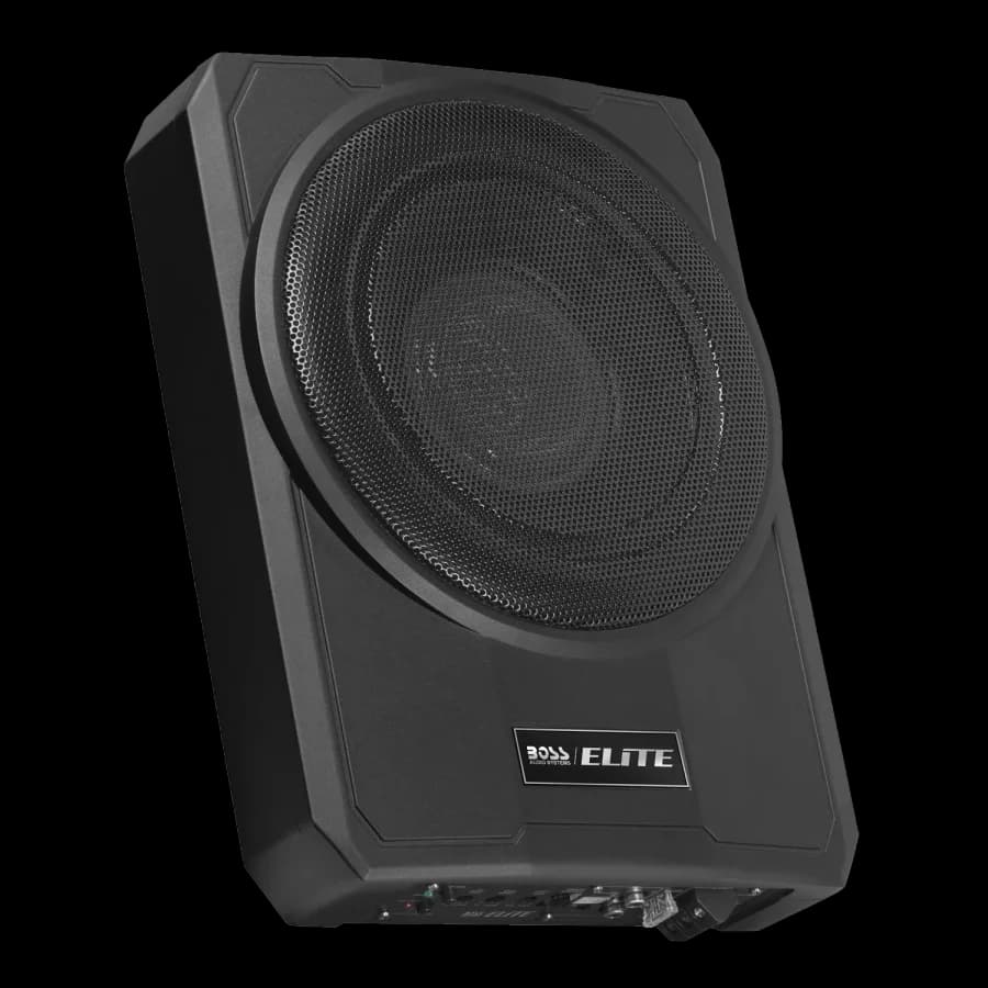 Low-Profile 10-Inch Amplified Subwoofer
