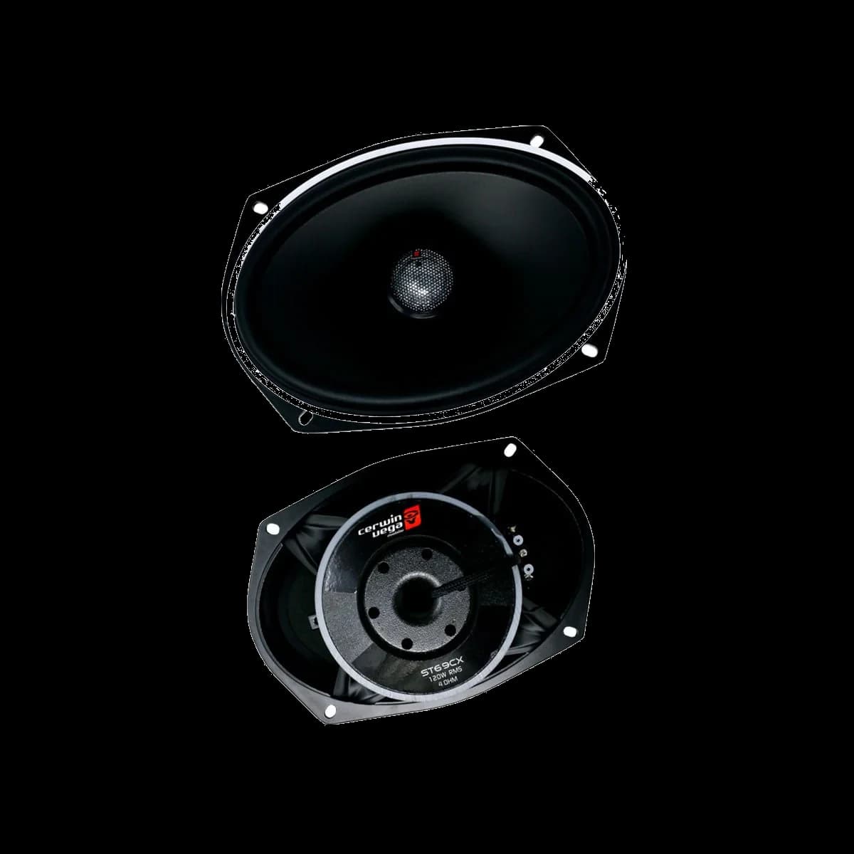 Stroker 6"x9” 2-Way Coax Speakers W/Titanium Dome Tweeter (4Ω) - ST69CX