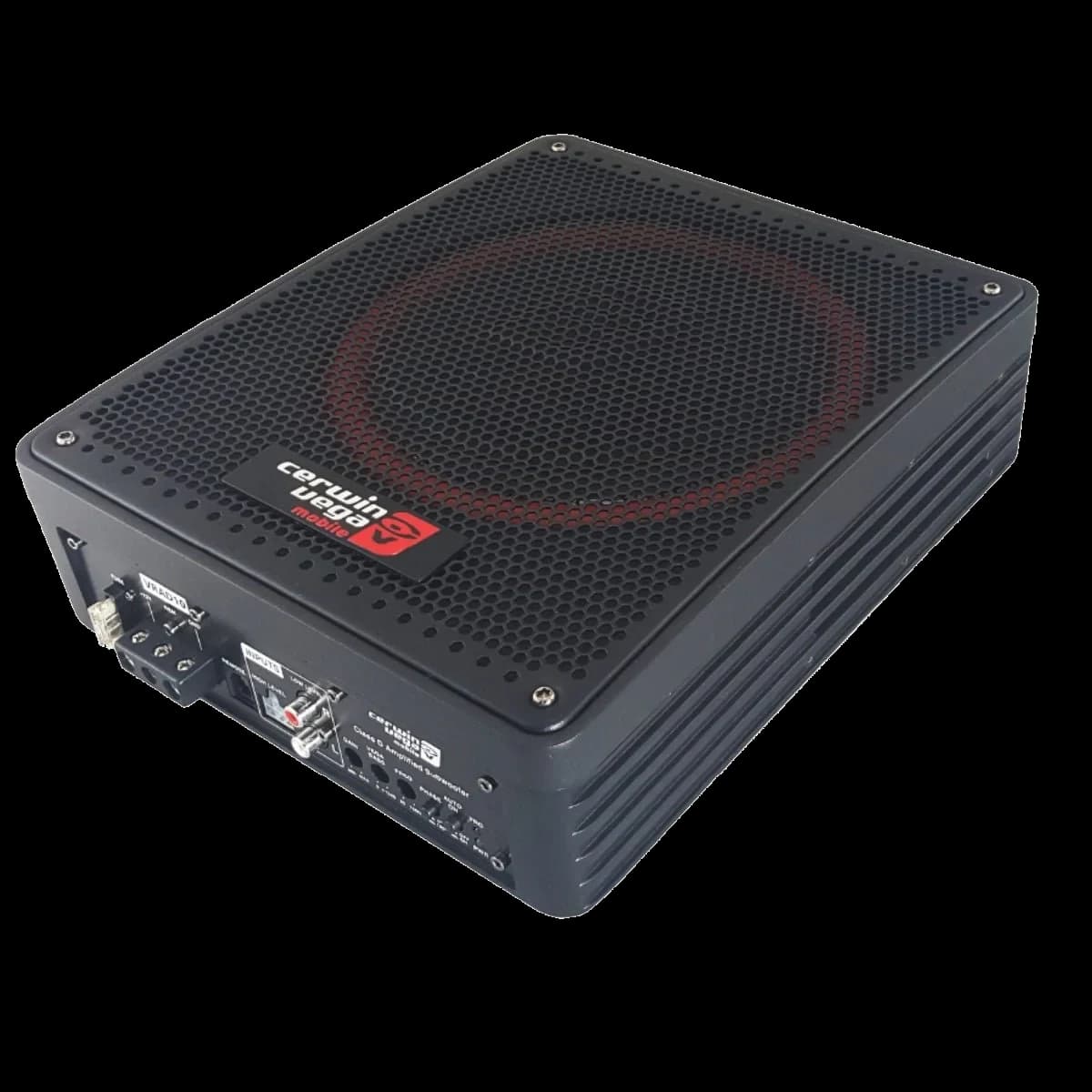 VEGA Series 10" Active Slim Subwoofer Enclosure W/Passive Radiator - VRAD10
