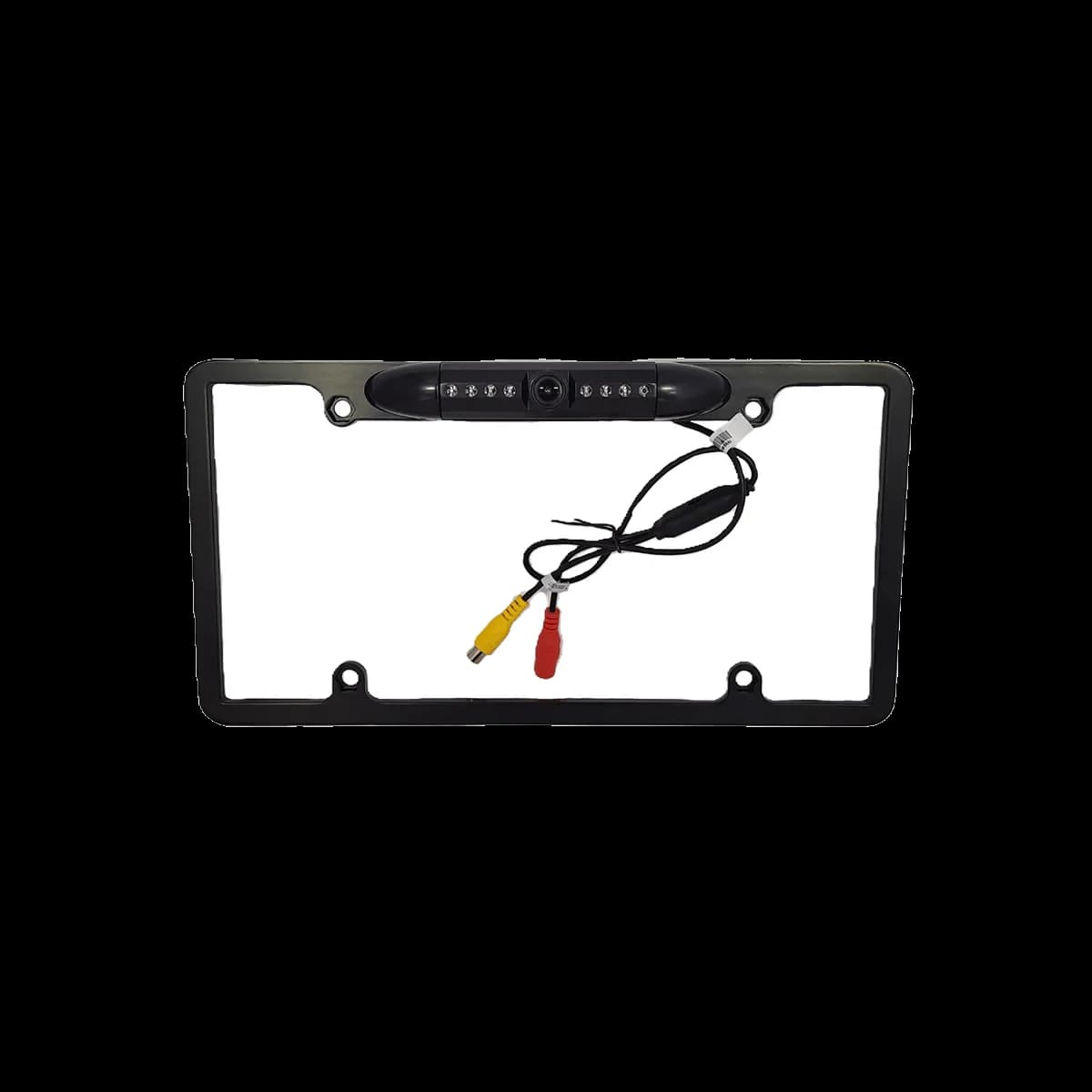 Black HD License Plate Frame with Backup Camera - CLF1B