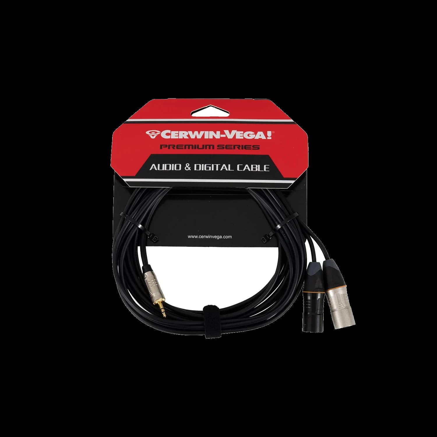 CBL35MMDXLR15 - Spiral Shield 100% OFC Cable (15 FT)