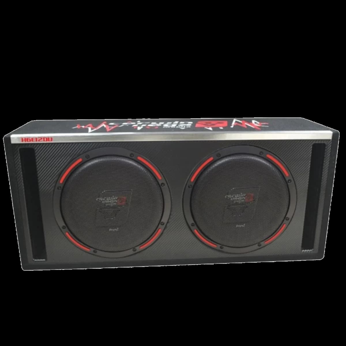 HED Series Dual 12" Vented Subwoofer Enclosure (Passive) - H6E12DV
