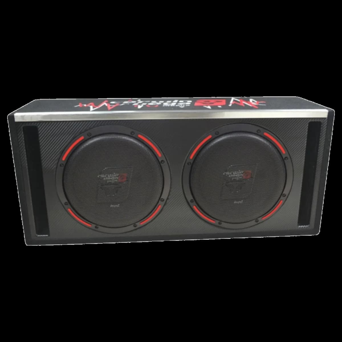 HED Series Dual 10” Vented Subwoofer Enclosure (Passive) - H6E10DV