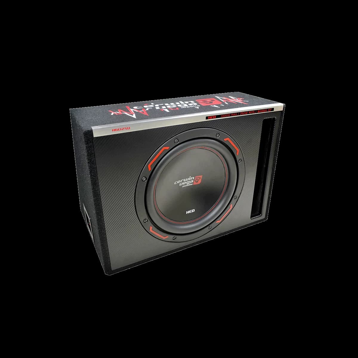 HED Series 12" Vented Subwoofer Enclosure (Passive) - H6E12SV