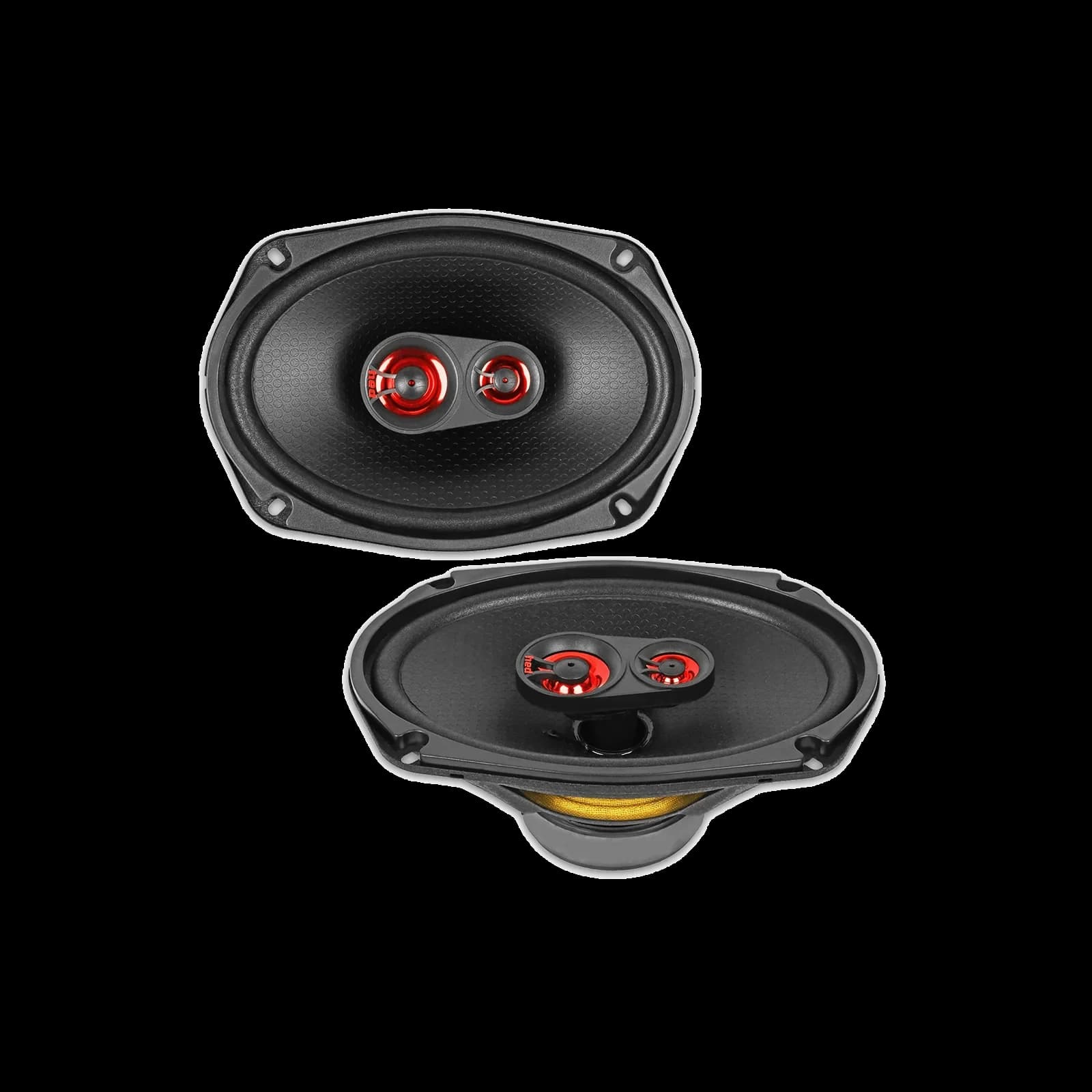 H693 - HED 6"x 9” 3-Way Coaxial Full Range Speaker Set