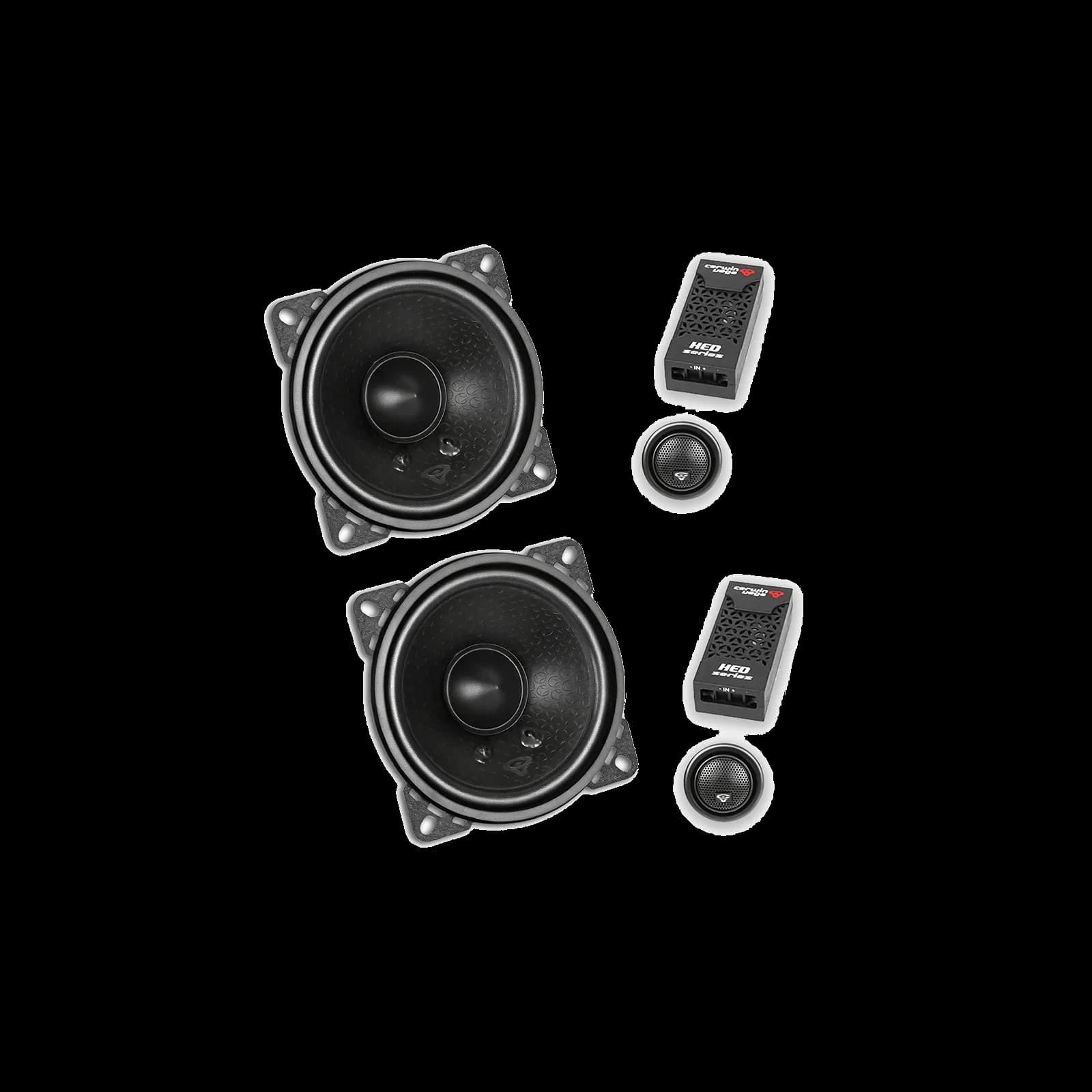 H4C - HED 4” 2-Way Component Full Range Speaker Set