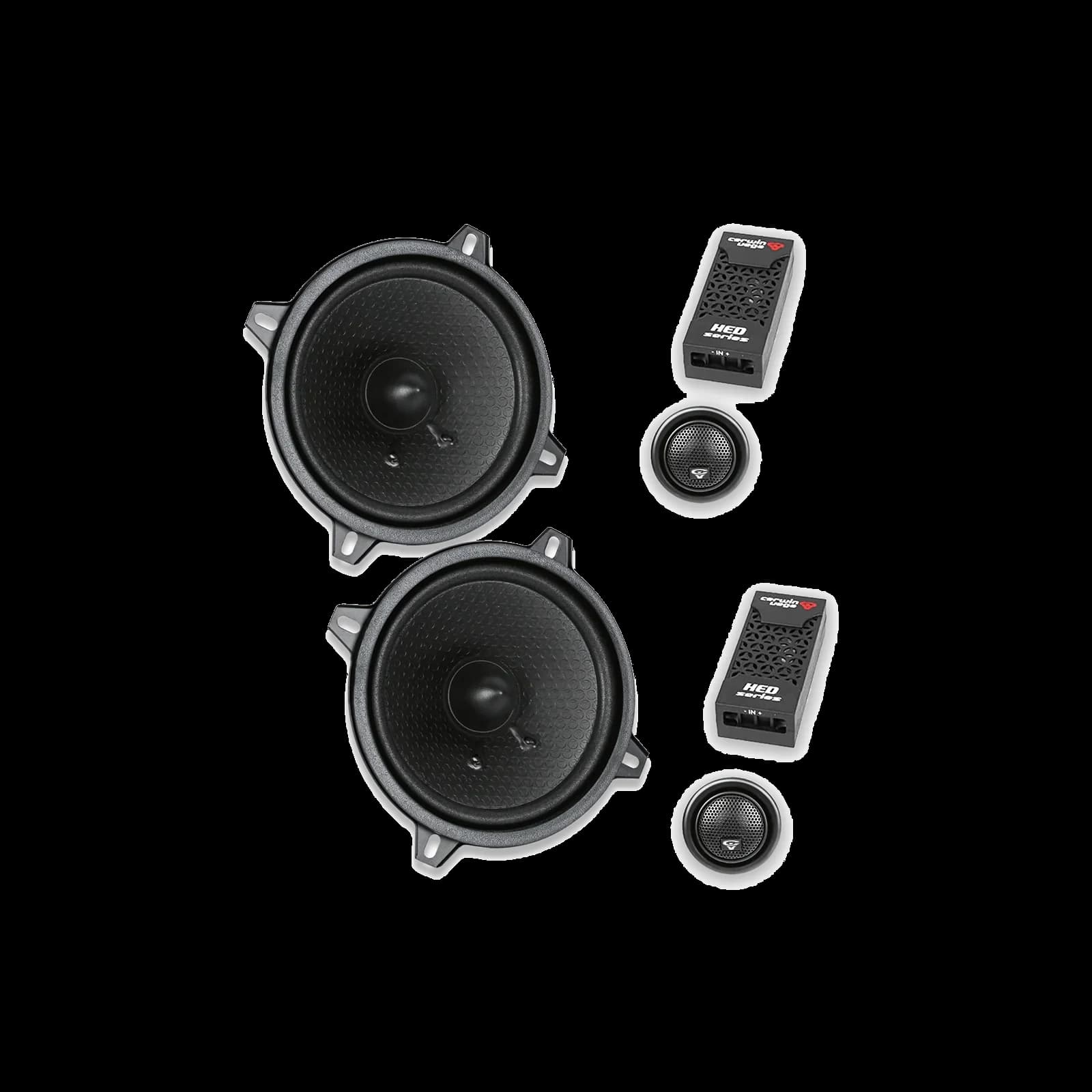 H525C - HED 5.25” 2-Way Component Full Range Speaker Set