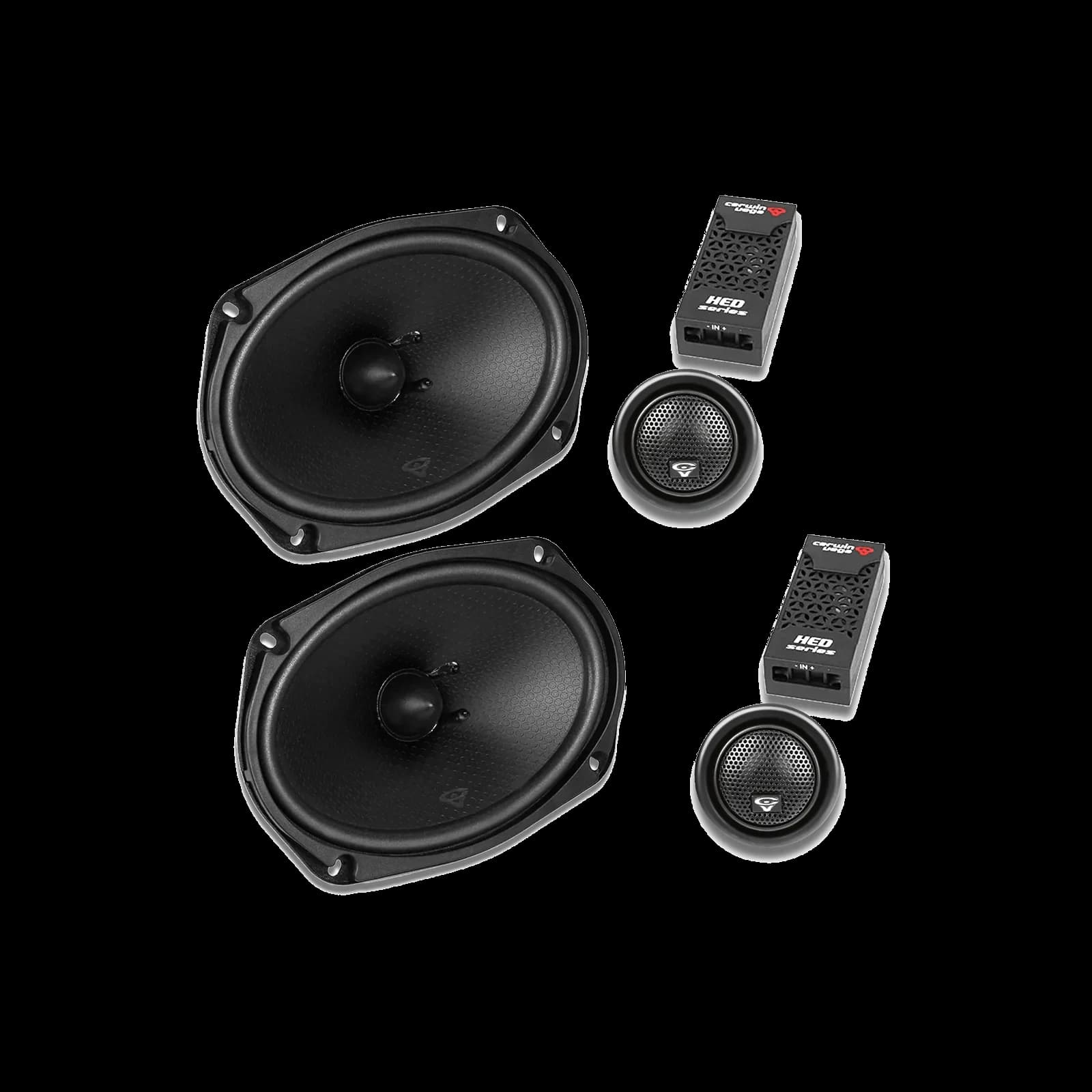 H69C - HED 6"x9” 2-Way Component Full Range Speaker Set