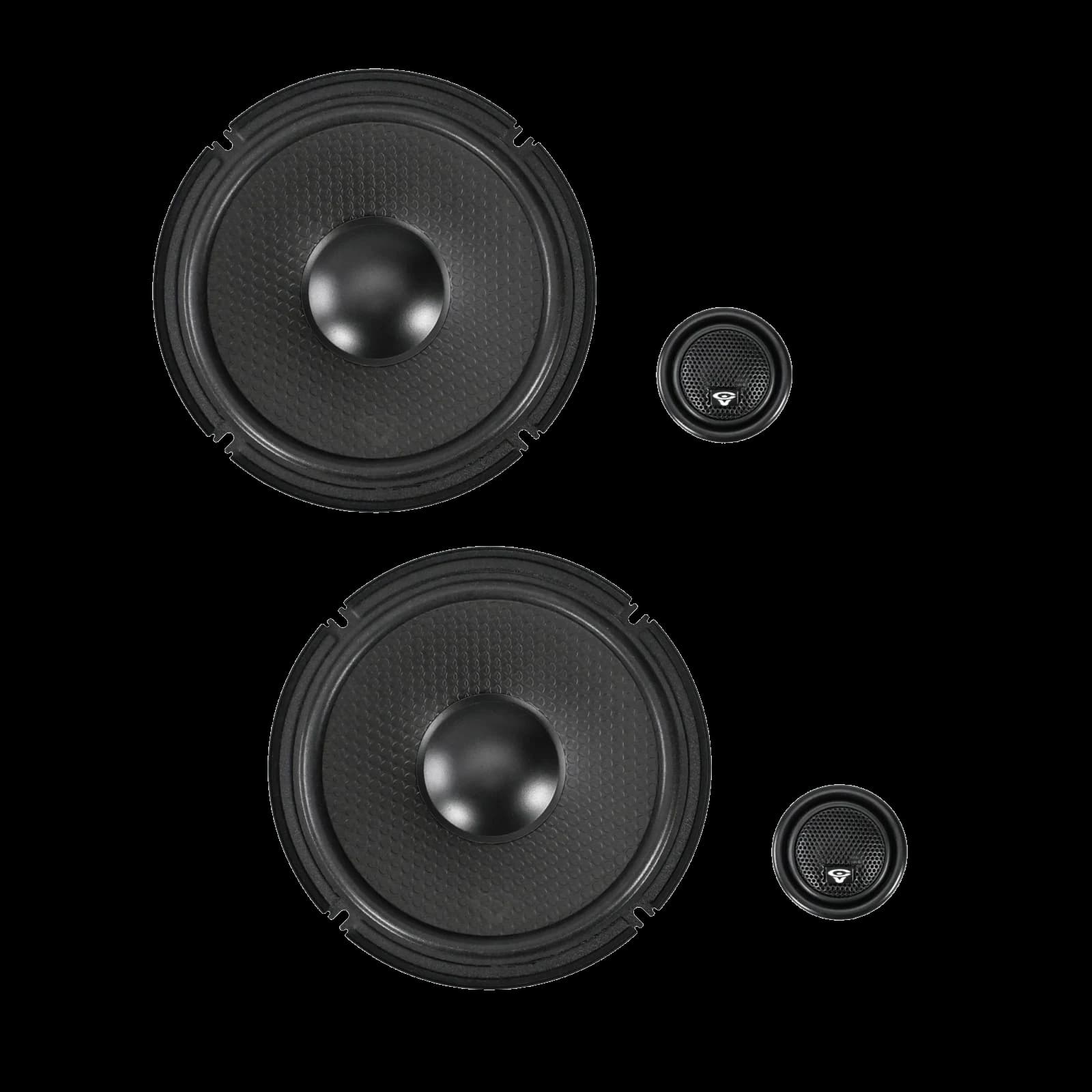 H80C - HED 8” 2-Way Component Full Range Speaker set