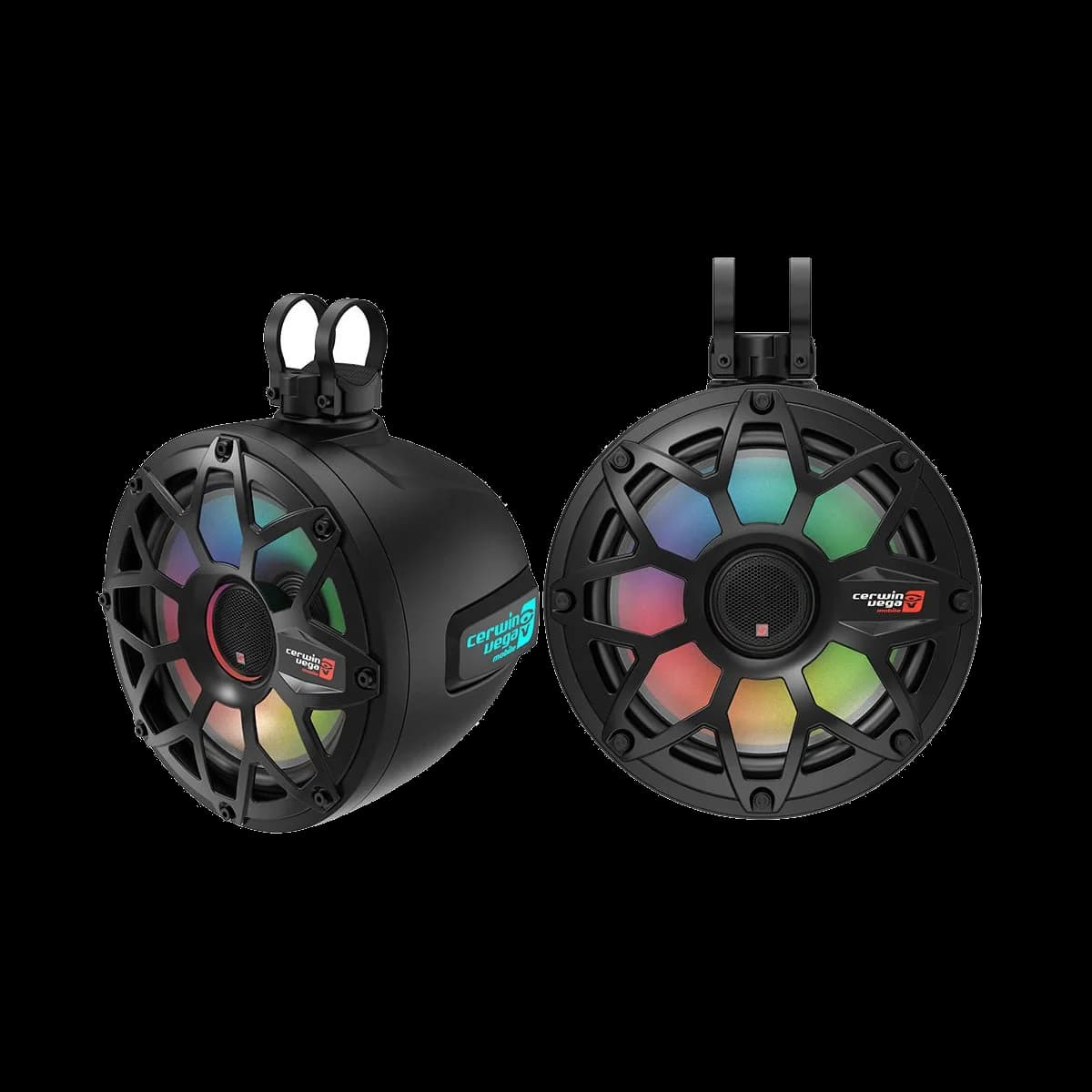 2-Way 10" RPM Stroker Pod Speaker System (Pair) - Black - SH10F4B