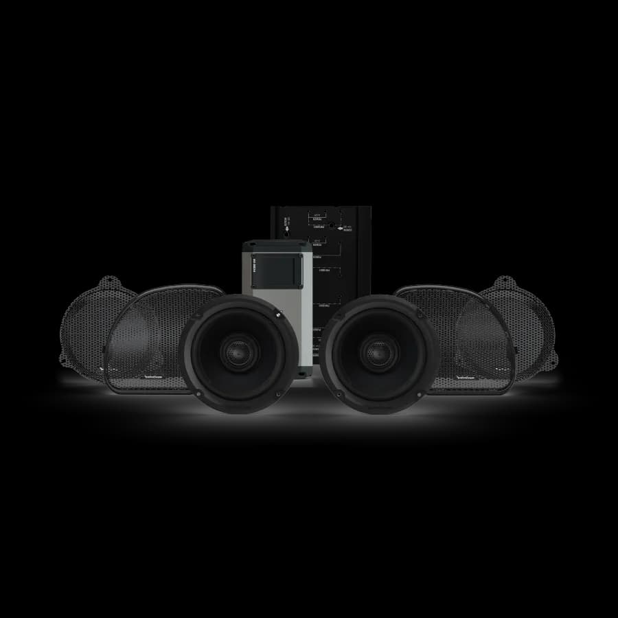 Stage-2 Speaker & Amp Kit for 2014-2023 Harley-Davidson Street Glide & Road Glide (Gen-3)