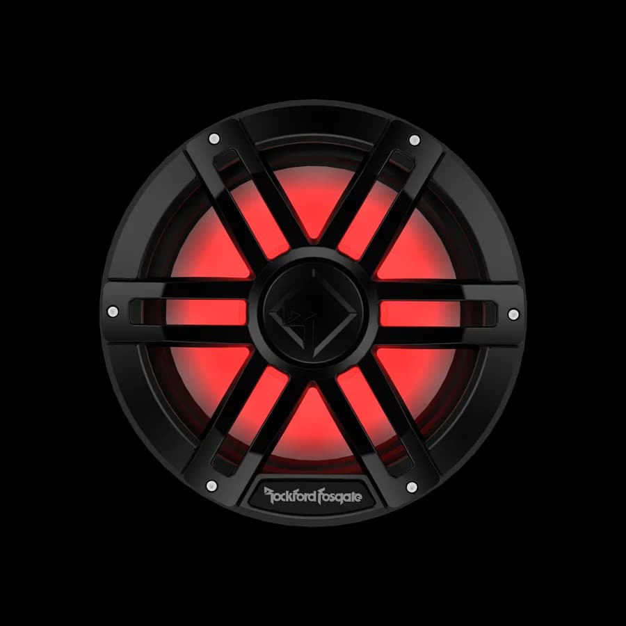 M1 12" DVC 2Ω Color Optix™ Marine Subwoofer - Black