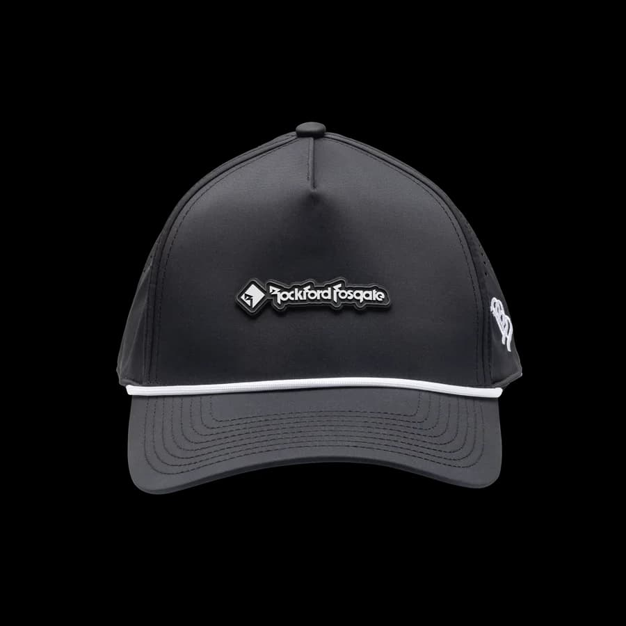 Black Snapback w/ RF Rubber Patch