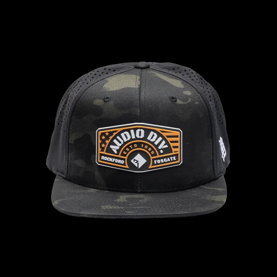 Camo Snapback w/RF Rubber Patch