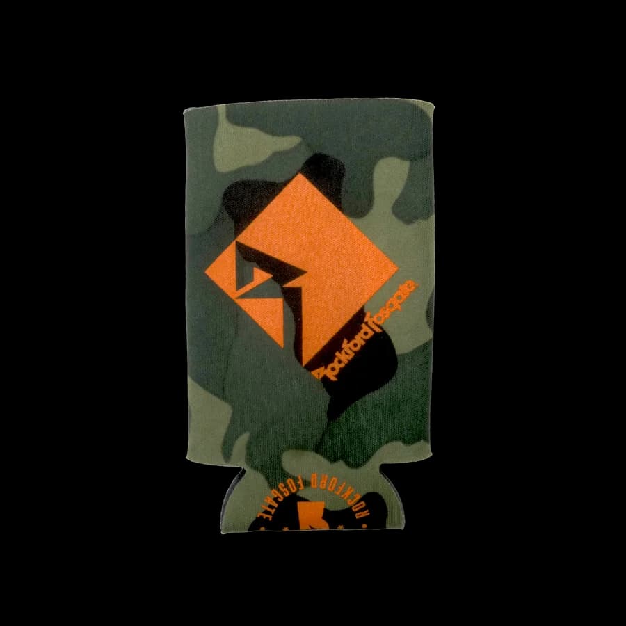 Camo Slim Line Koozie with RF Logo