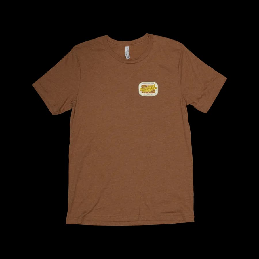 Golden Heather T-Shirt w/ RF Print – XXL
