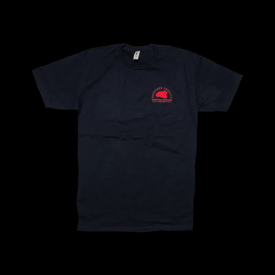 202 Navy Shirt w/ Front and Back Graphic-XL