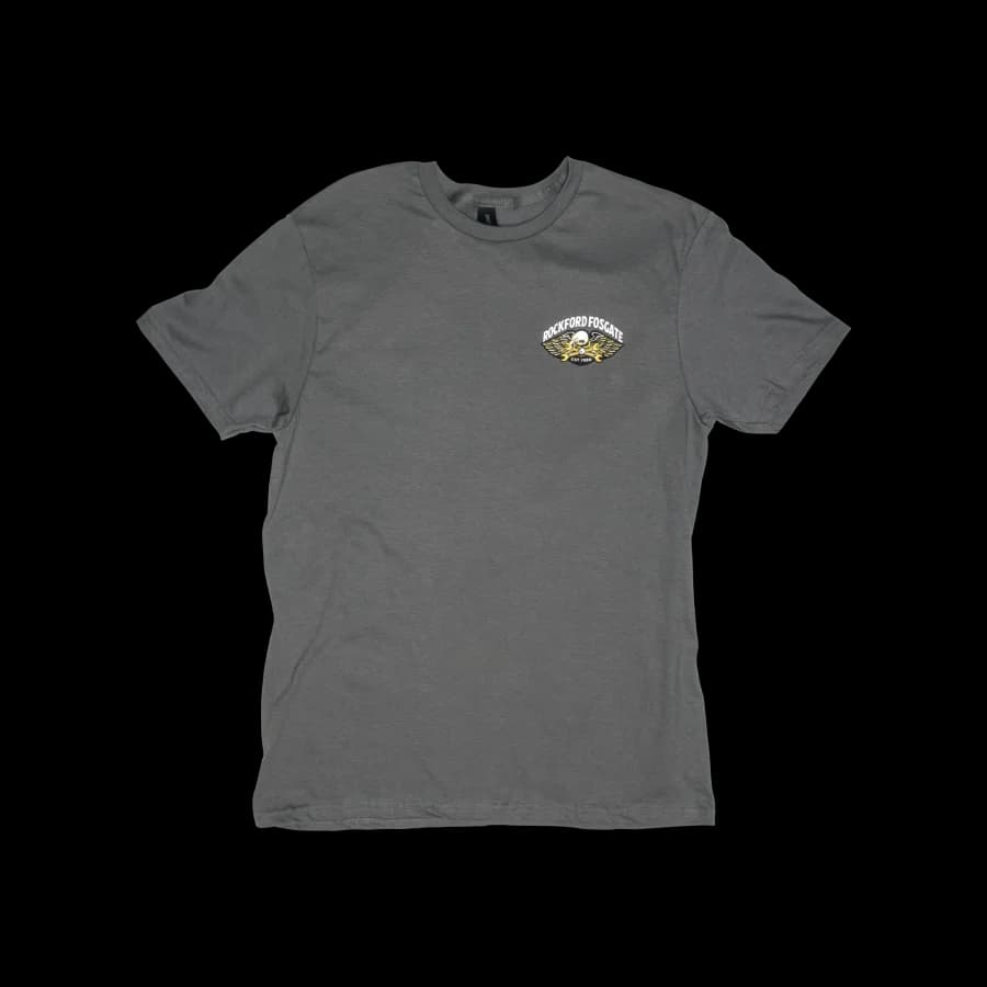 Charcoal T-Shirt w/ RF Eagle: XL