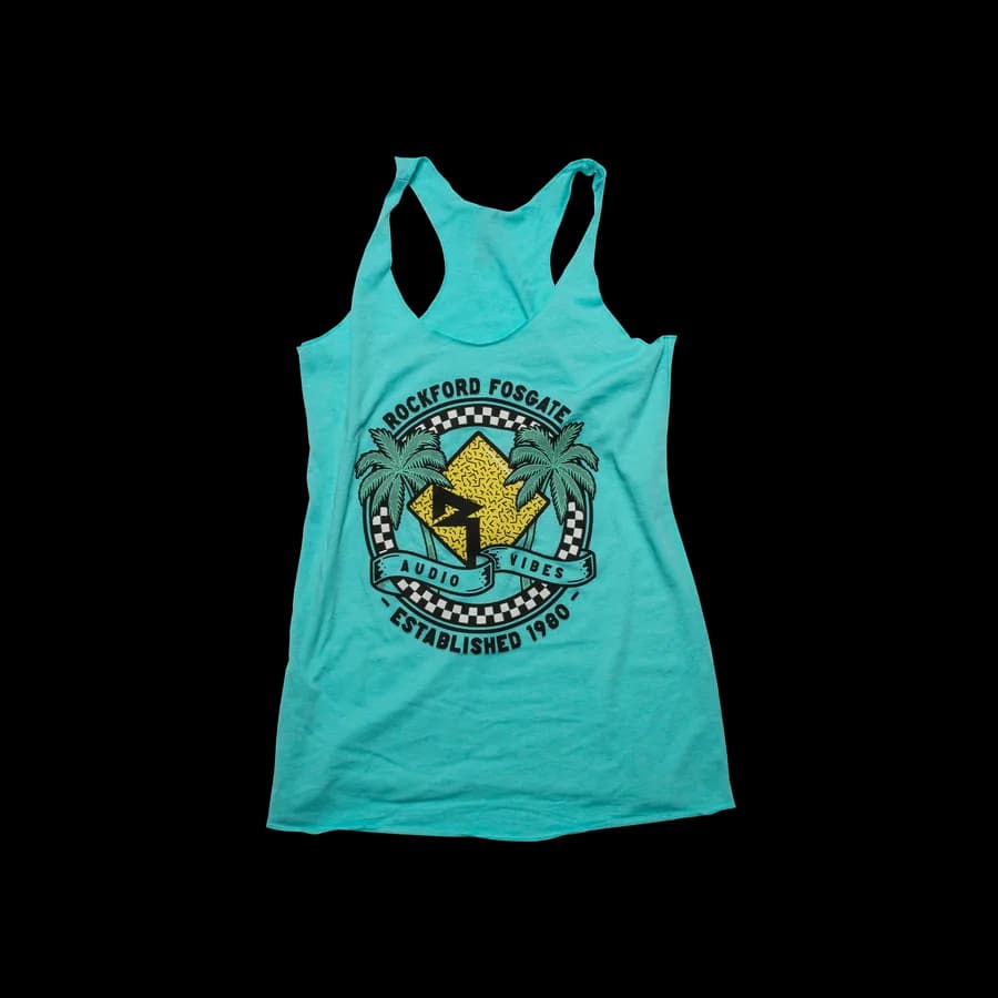 Women's Tiff Blue Tank w/ Front Graphic-S