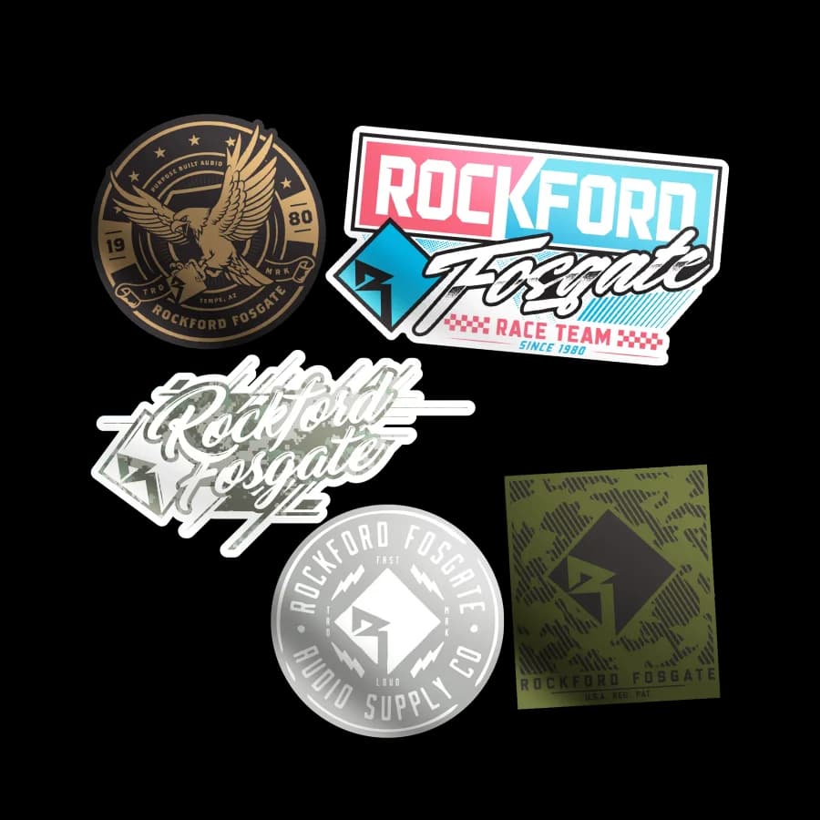 Sticker Pack w/ Assorted Sizes and Designs (5 Pack)