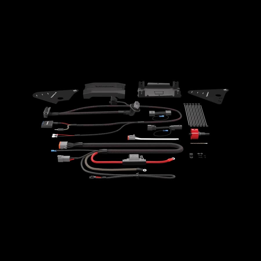 Complete Amp Install Kit for Select 1998+ Harley-Davidson Road King (Gen-2)
