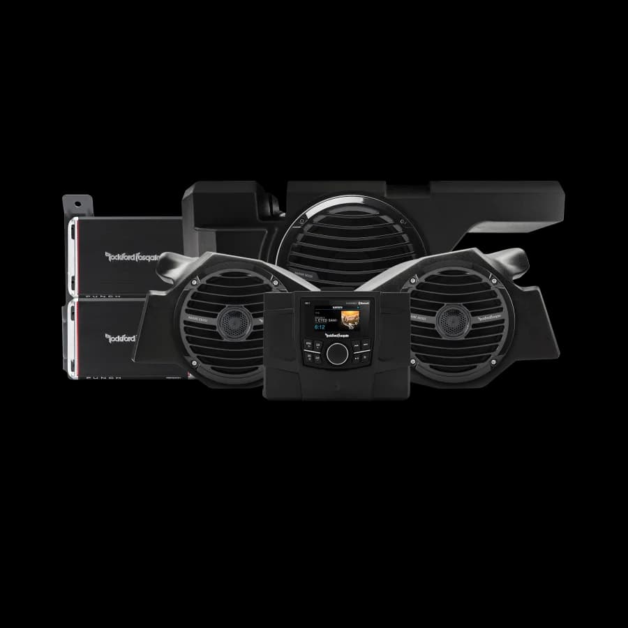 RZR Stage 3: 600 Watt stereo, front speaker and subwoofer kit for 2014-2018 Polaris® RZR® models (Gen-1)