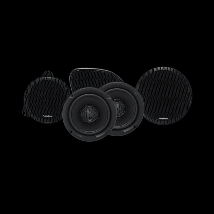 Harley-Davidson® 6.5" Full Range Upper/Lower Fairing and Tour-Pak Speakers (2014+)