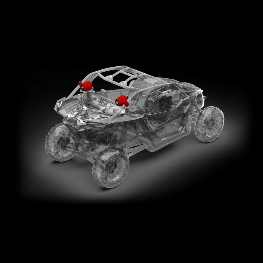 Add-on rear speakers for X317-STAGE2 & X317-STAGE3 (Gen-2)