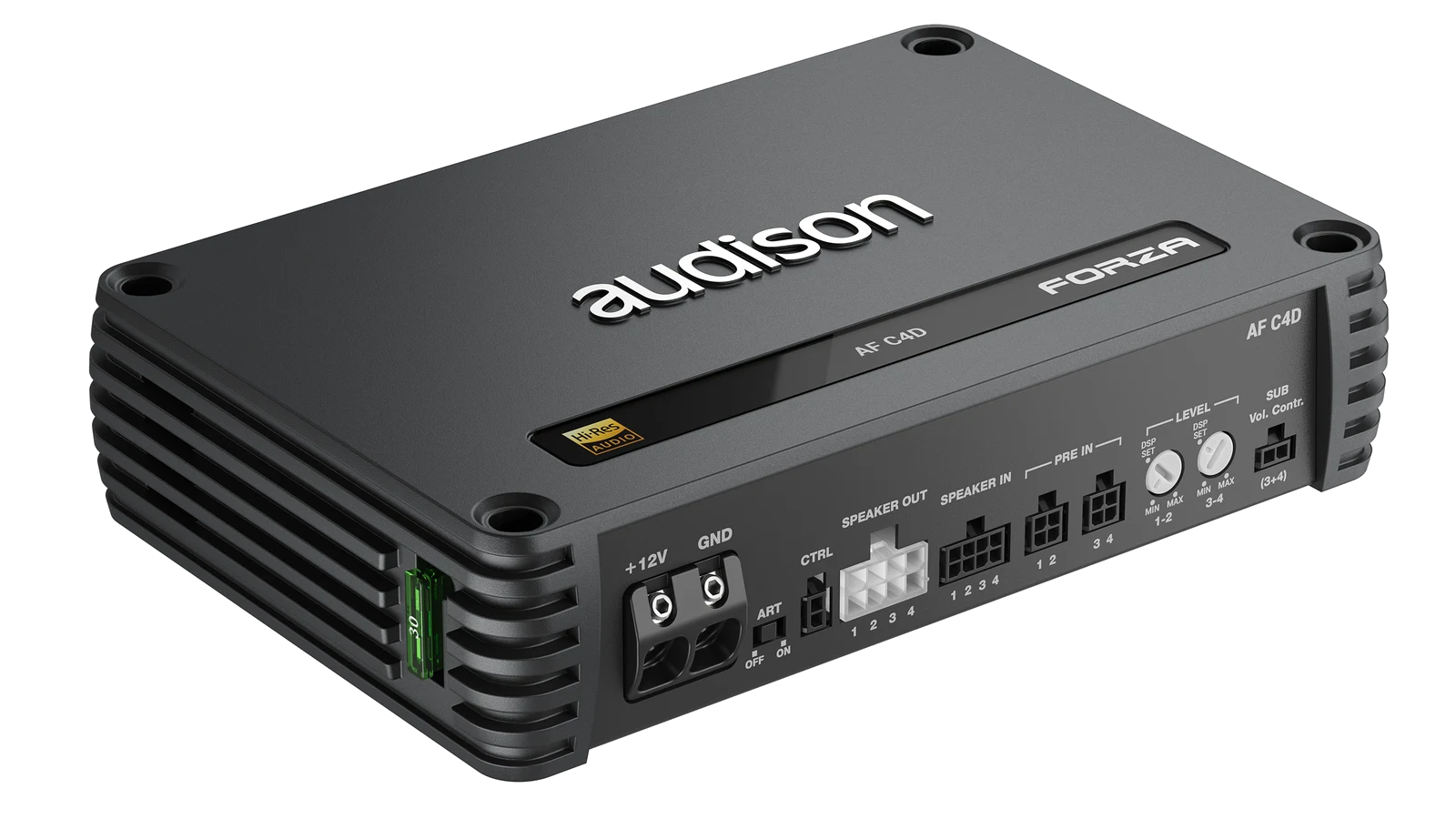 AF C4D 4-Channel D-class Fully Bridgeable Amplifier