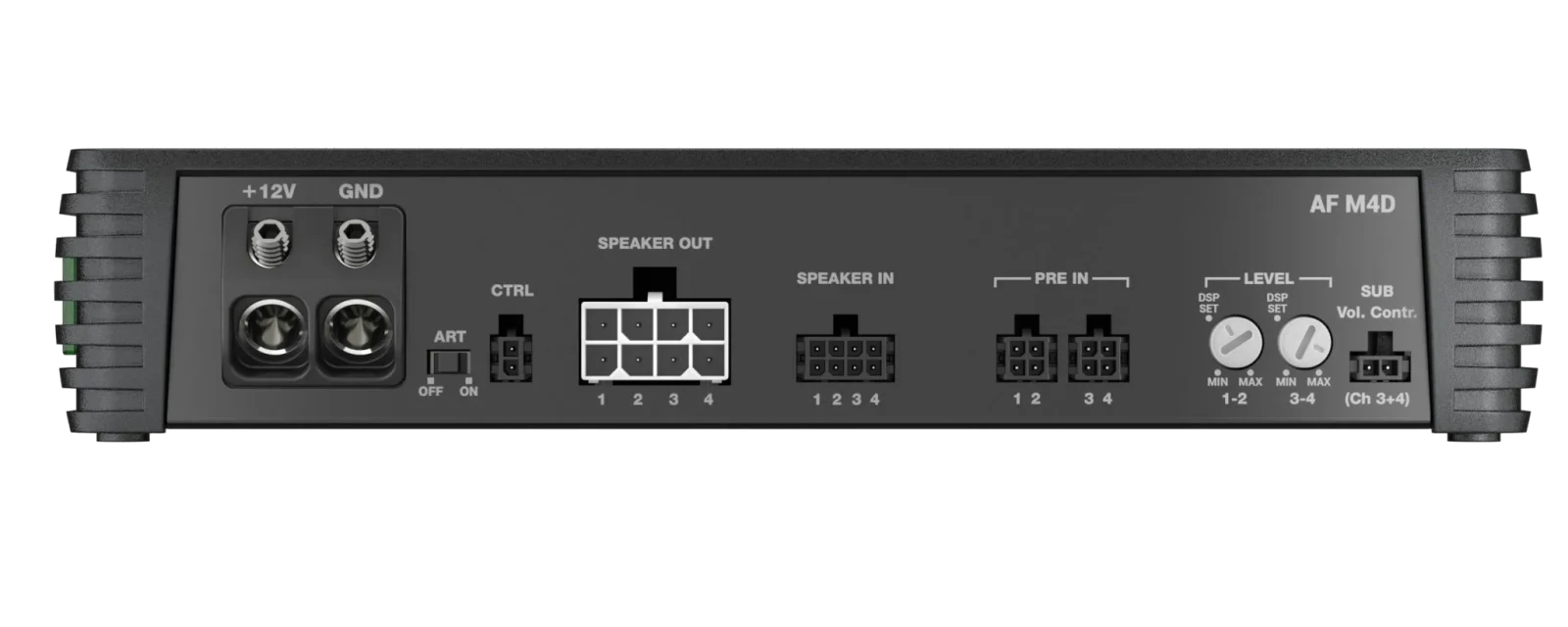 AF M4D 4-Channel D-class Fully Bridgeable Amplifier