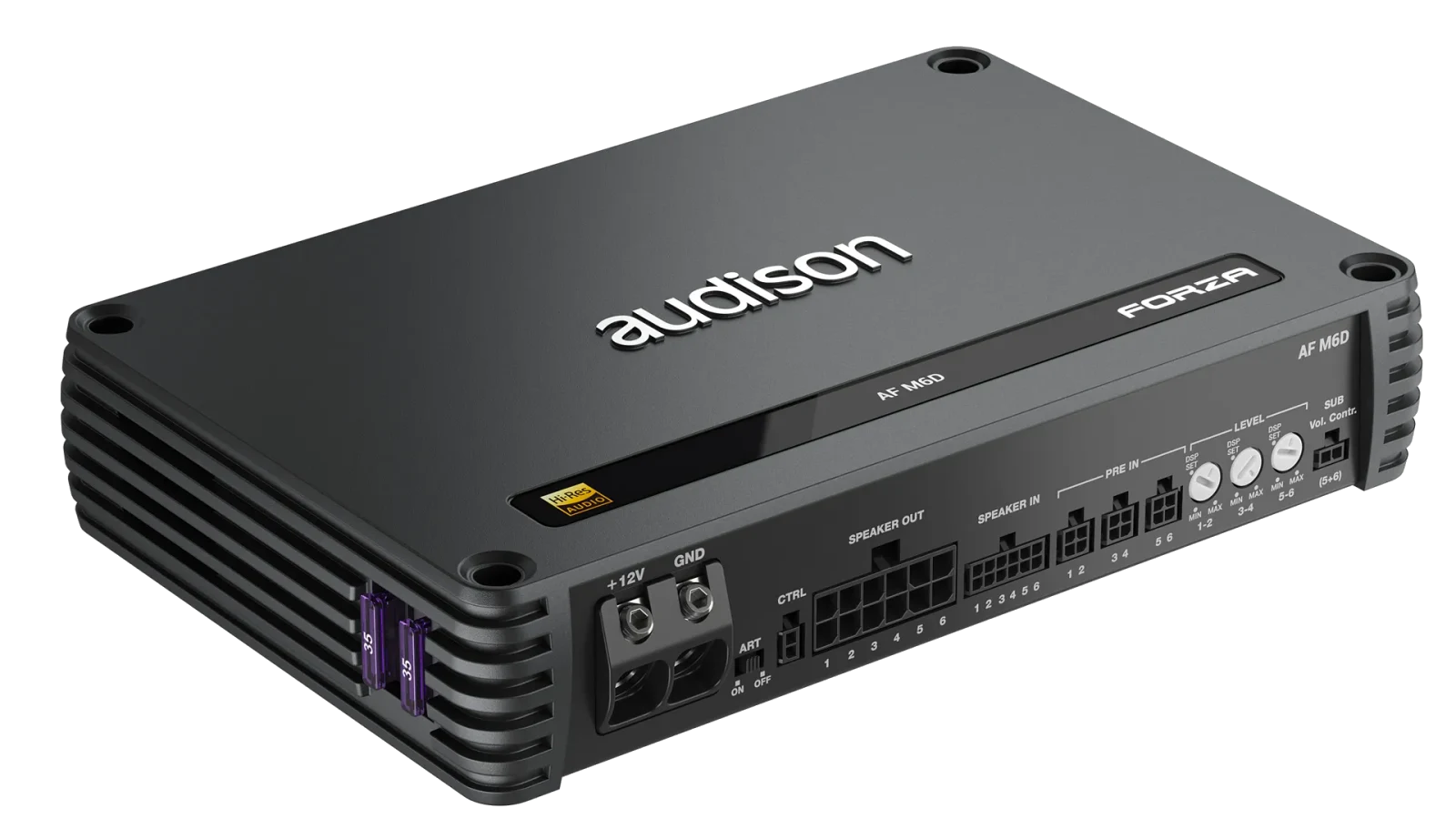 AF M6D 6-Channel D-class Fully Bridgeable Amplifier