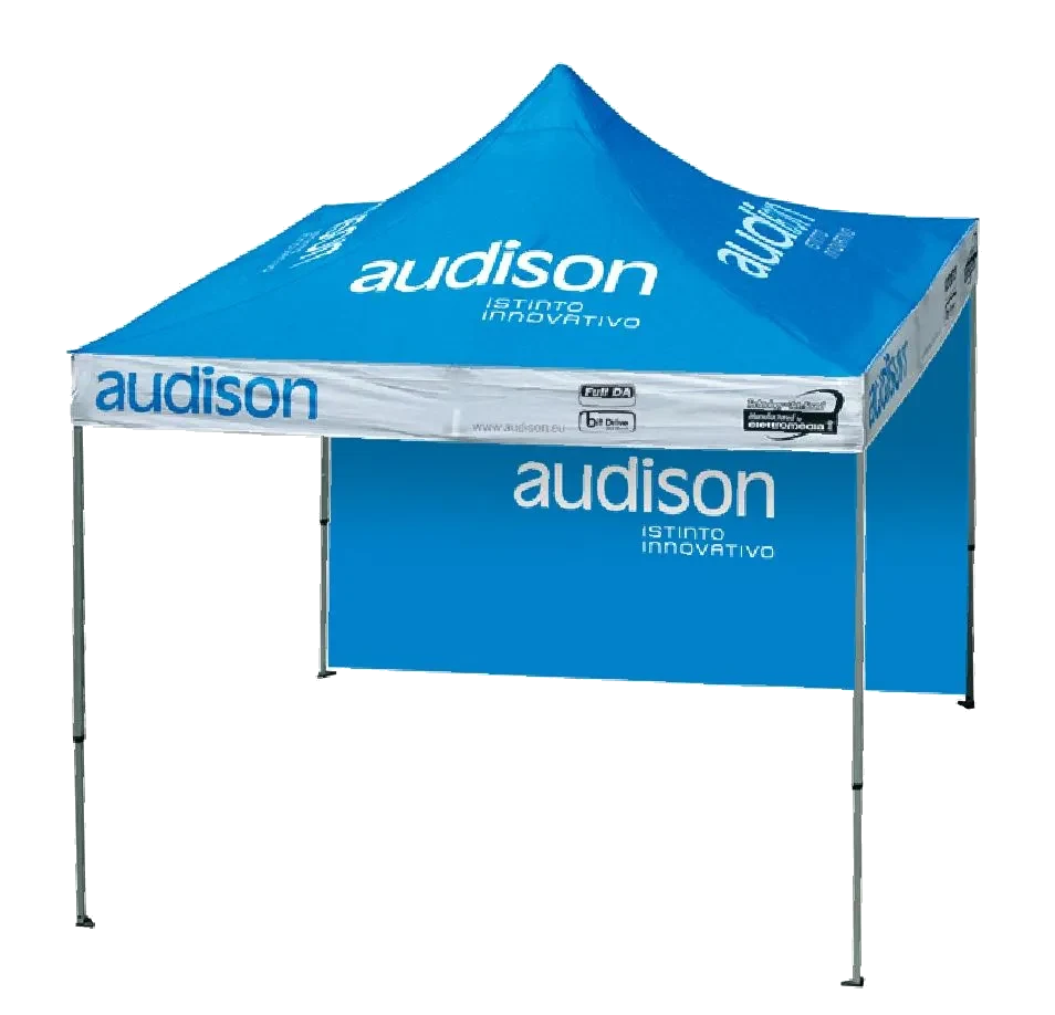 AUDISON GAZEBO - ALLUM. GAZEBO 3X3M+1 WALL Various