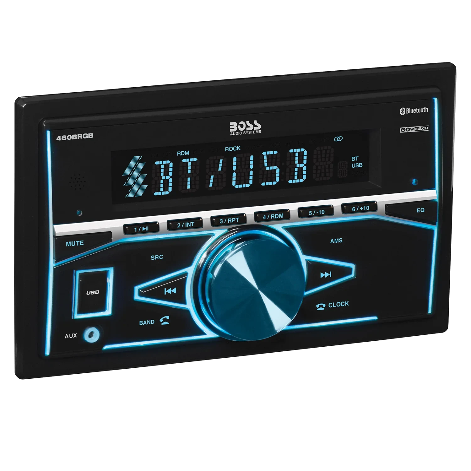 Double-DIN Bluetooth Digital Media Receiver