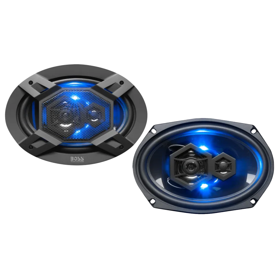 6x9-Inch 3-Way Coaxial Speakers