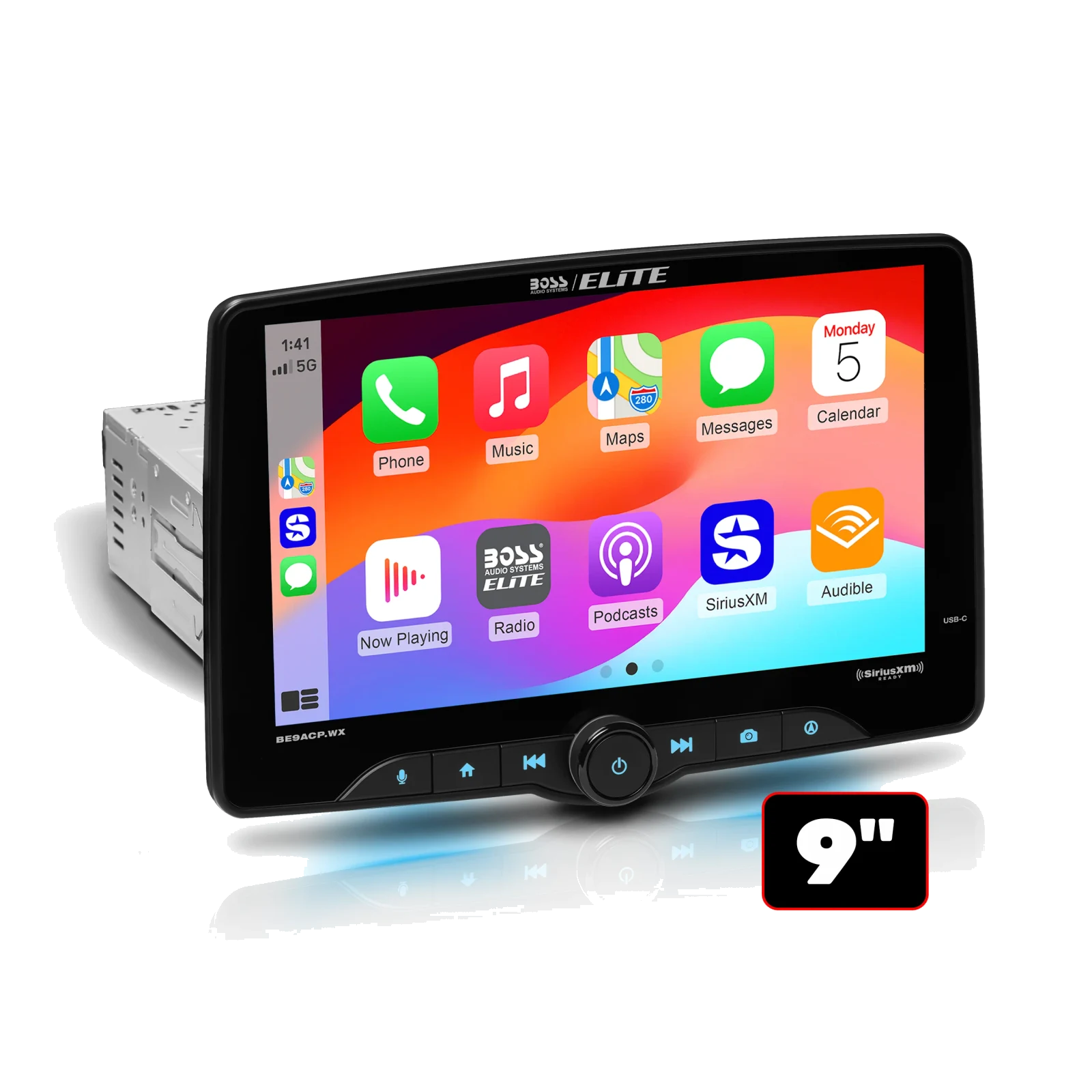 9-Inch Wireless CarPlay Multimedia Receiver