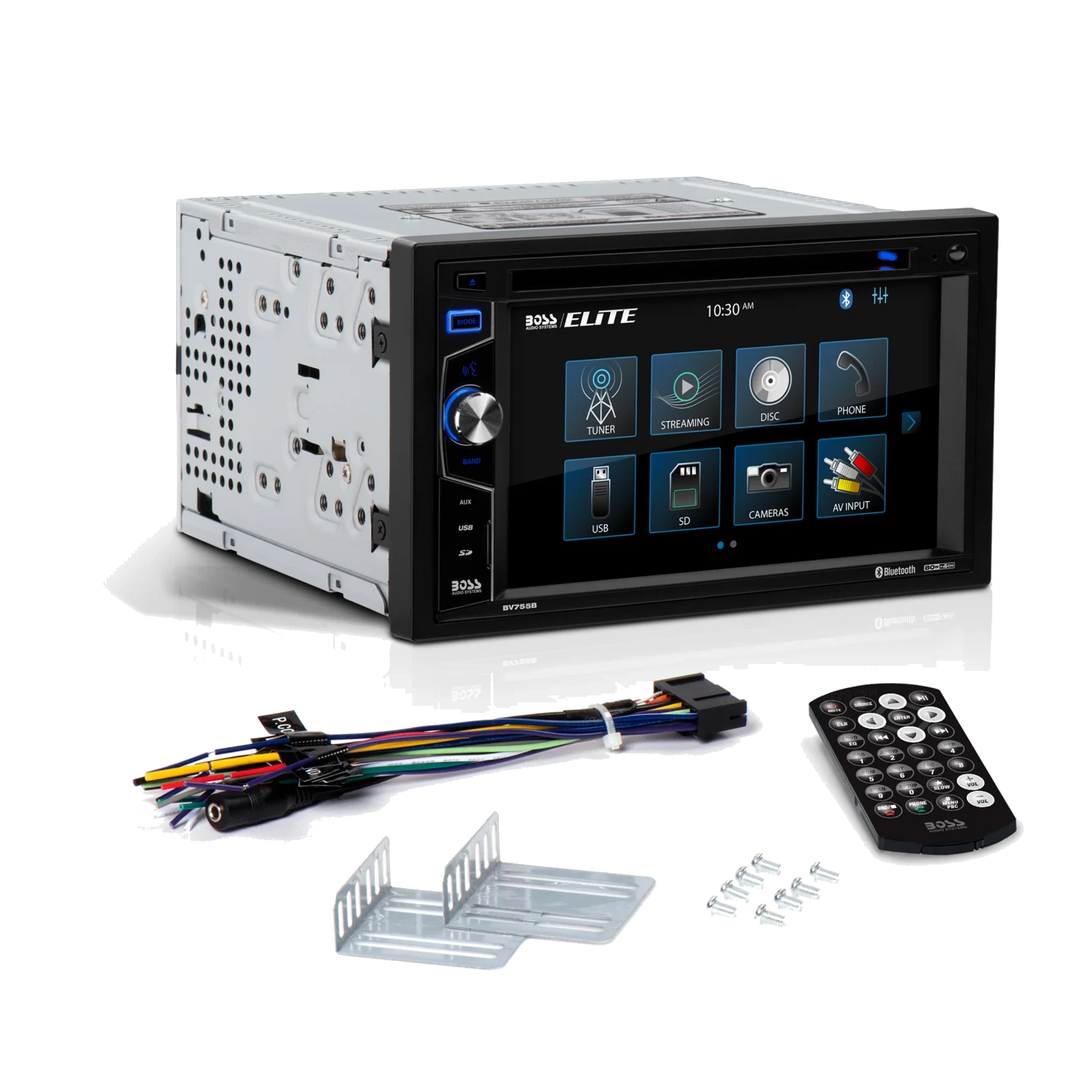 Double-DIN Bluetooth Digital Media Receiver