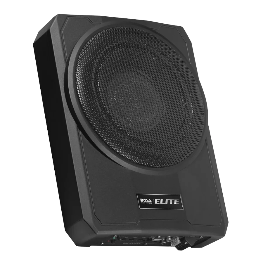 Low-Profile 10-Inch Amplified Subwoofer