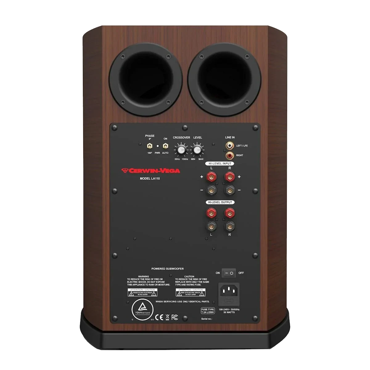 LA SERIES 10” HOME THEATER POWERED SUBWOOFER - LA110