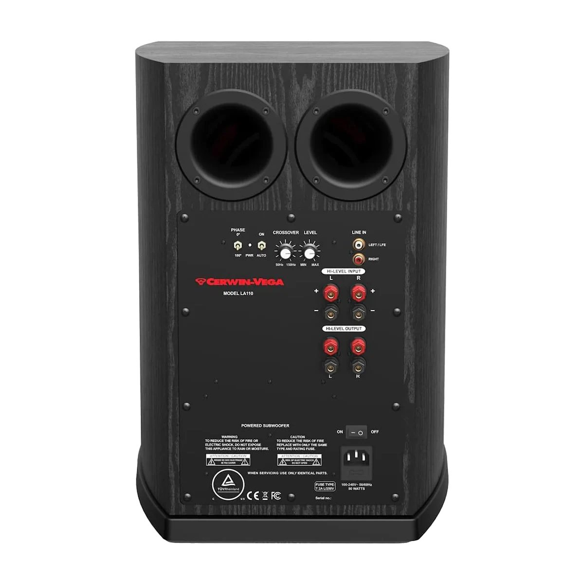 LA SERIES 10” HOME THEATER POWERED SUBWOOFER - LA110