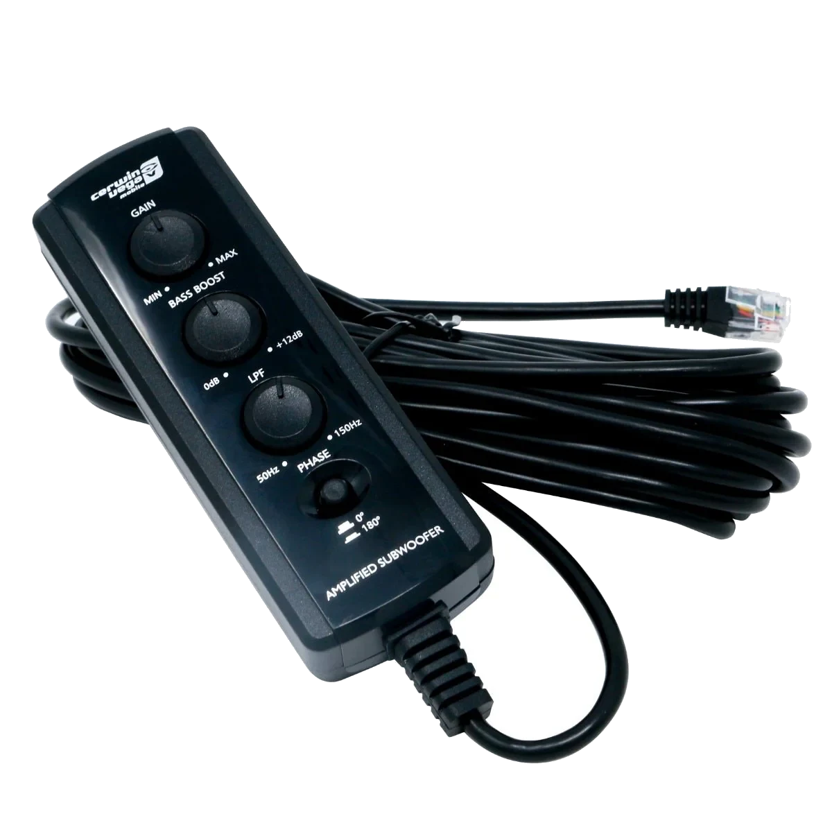 VEGA 12" Shallow Spare Tire Powered Subwoofer - VPSTX12