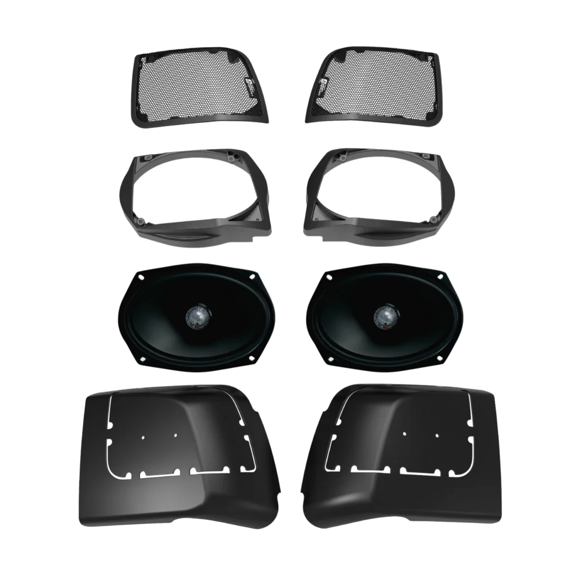 2014-2023 Harley Davidson® Cut In Lid Kit with ST69CX (4Ω) - RPMST694LK