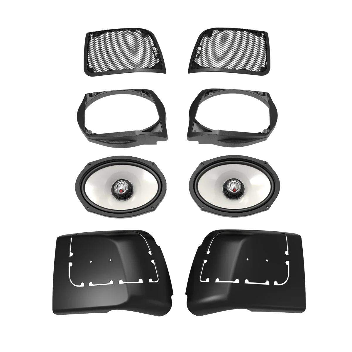 2014-2023 Harley Davidson® Cut In Lid Kit with SM69F4 (4Ω) - RPMSM694LK