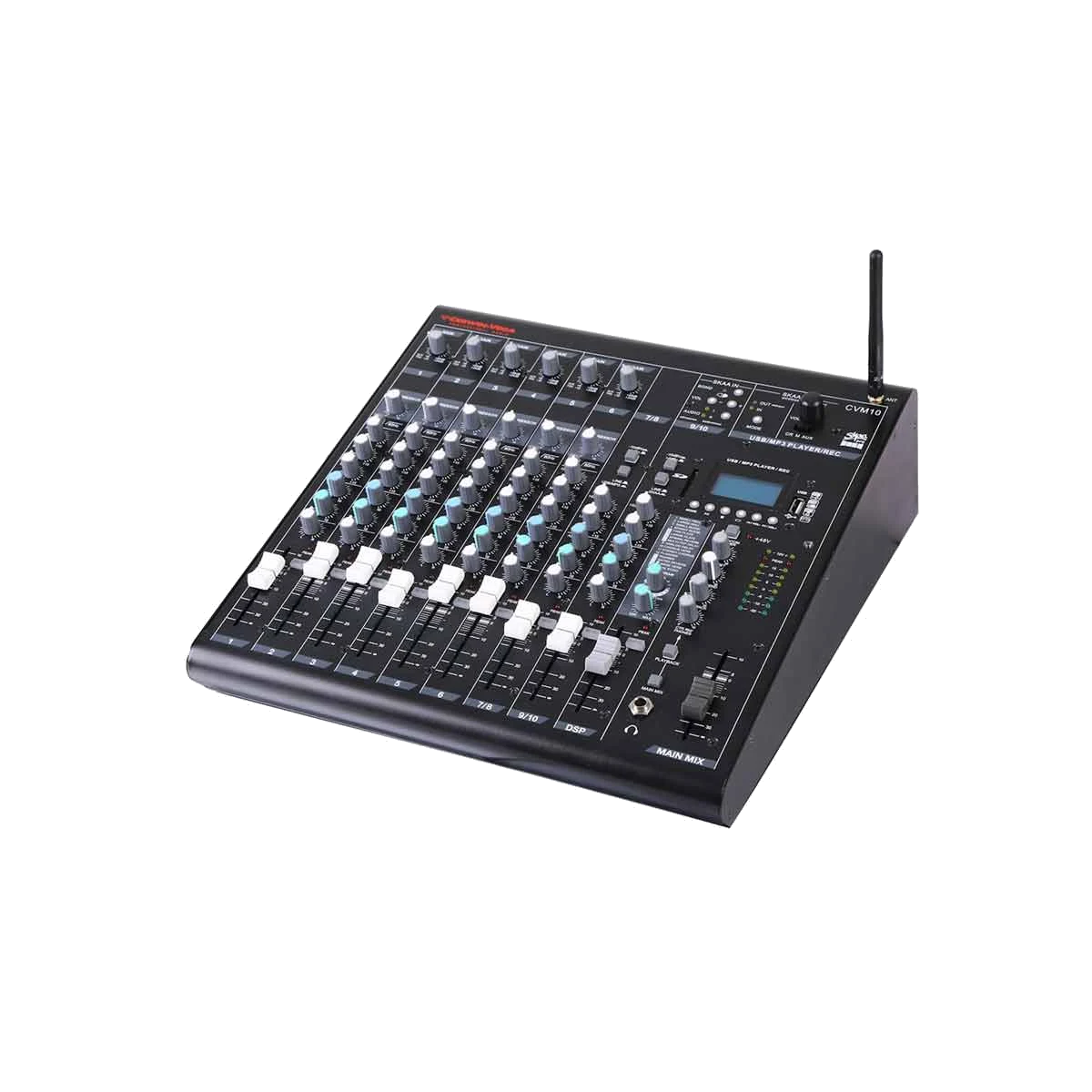 CVM10 10 CHANNEL MIXER W/BT & SKAA