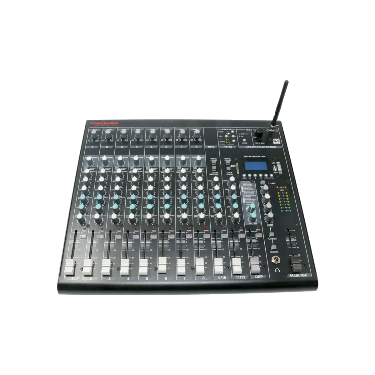 CVM12 12 CHANNEL MIXER W/BT & SKAA