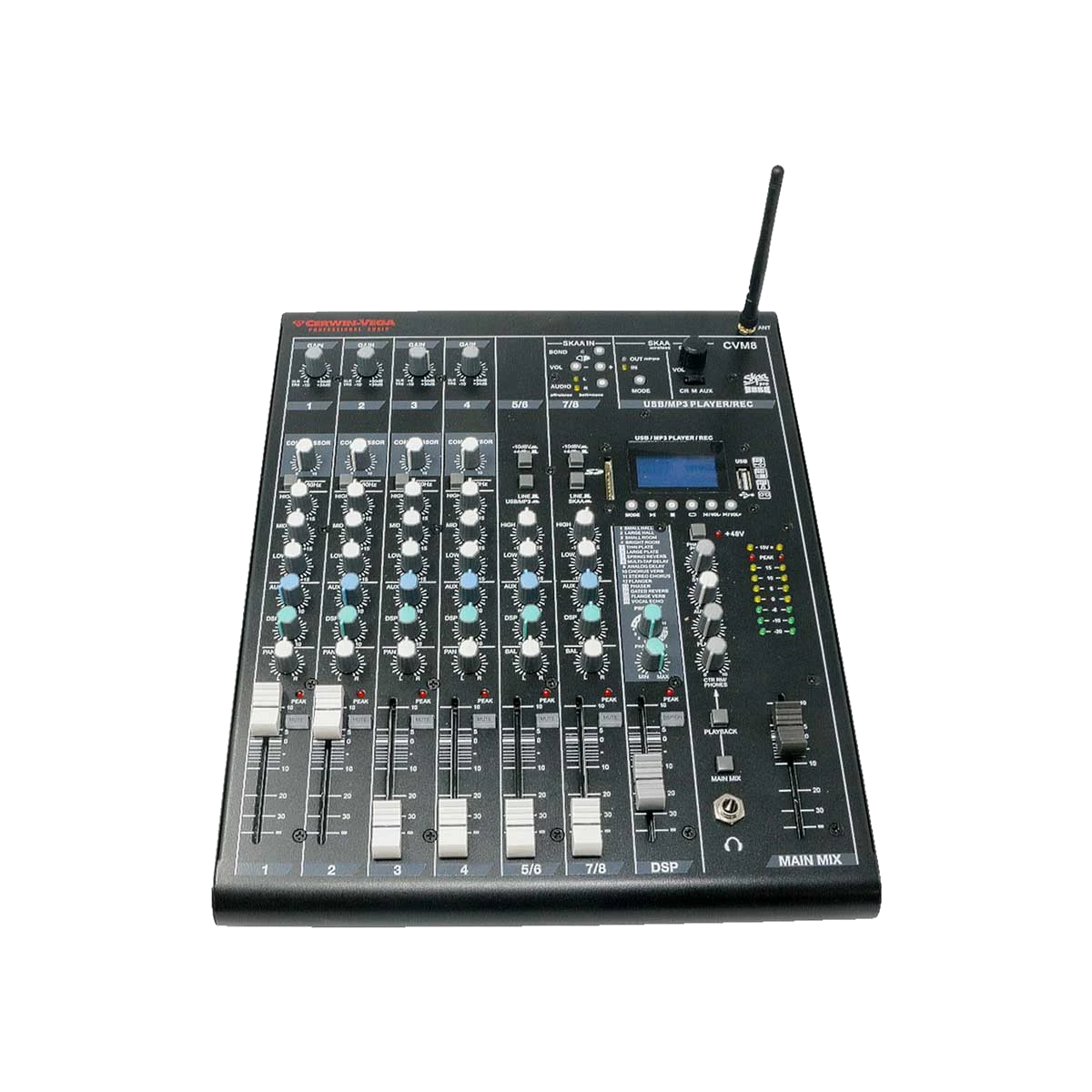 CVM8 8 CHANNEL MIXER W/BT & SKAA