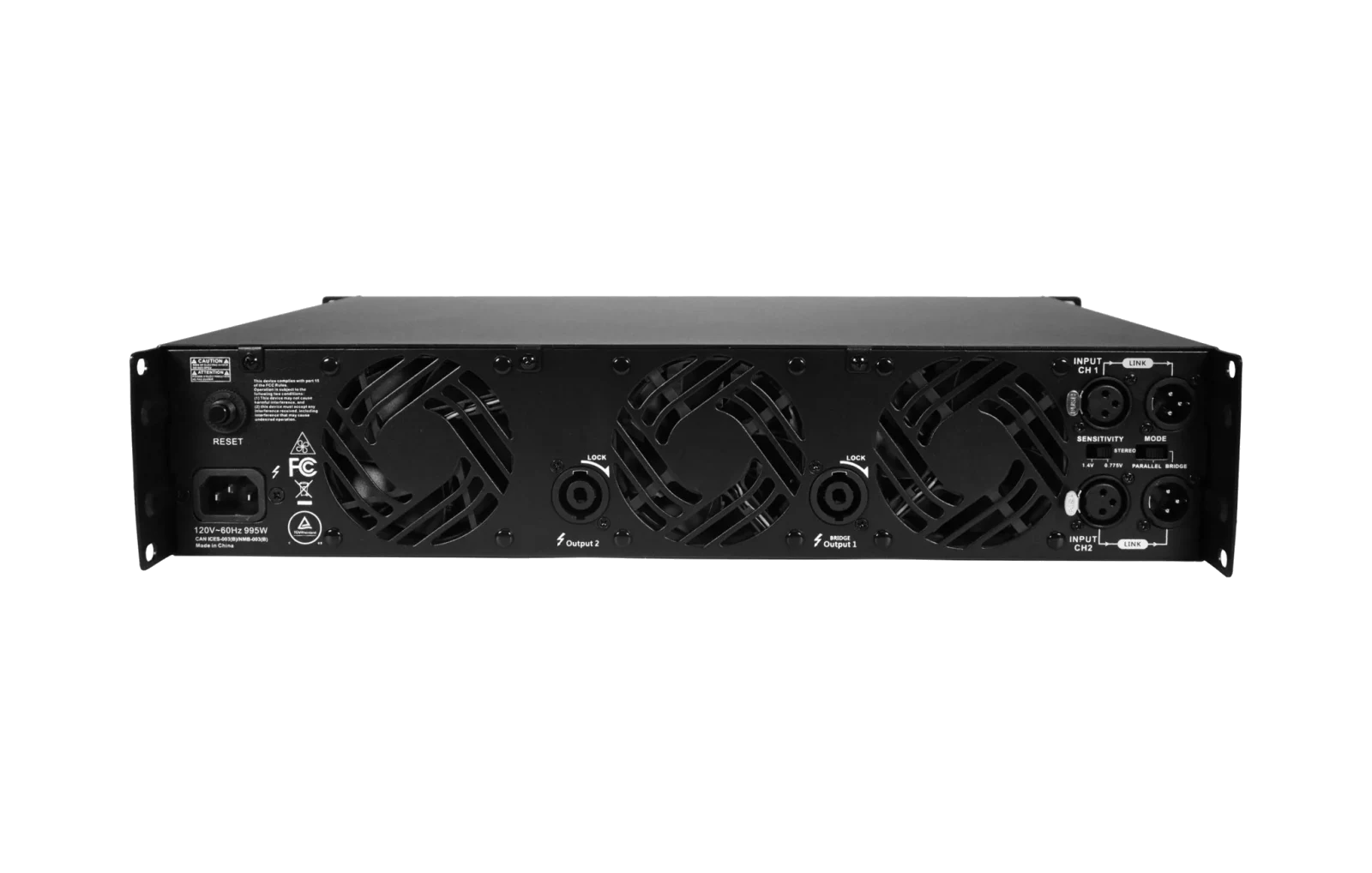 CV2-33H 2-CH Power Audio Amplifier, 2880W