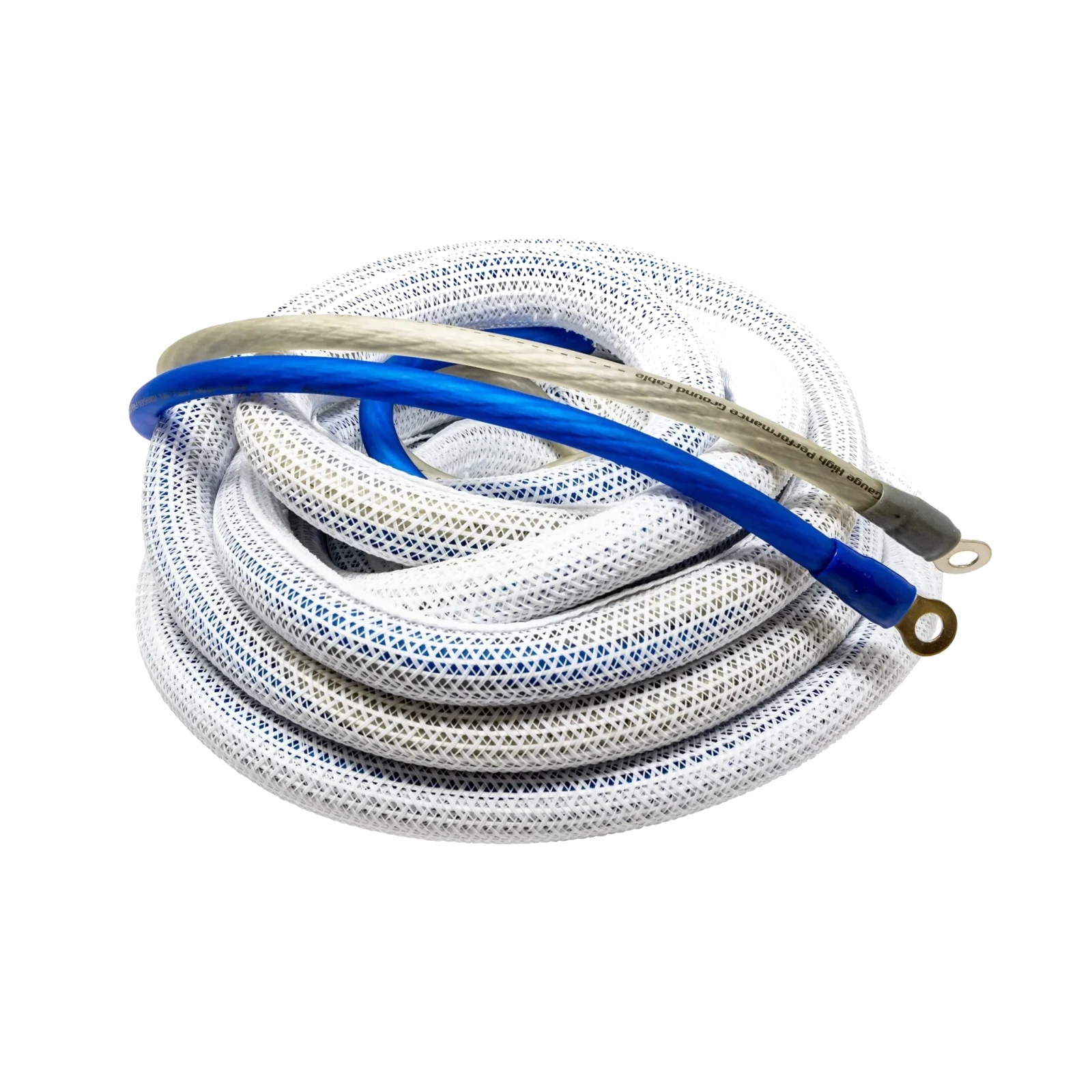 4 Gauge Complete Waterproof Amp Kit, 20ft. with RCA, Speaker Cable - CAKM42